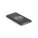 Power bank CASSINI 4 000 mAh avec chargeur sans fil 5W en aluminium recyclé - BCM Goodies