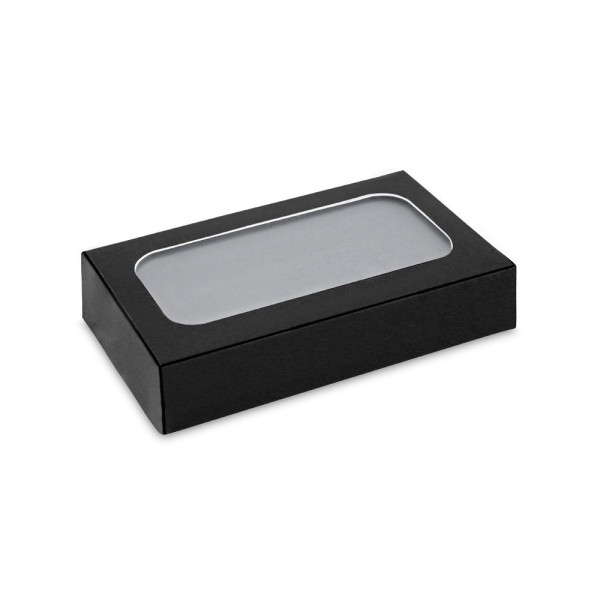 Power bank CASSINI 4 000 mAh avec chargeur sans fil 5W en aluminium recyclé - BCM Goodies