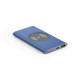 Power bank CASSINI 4 000 mAh avec chargeur sans fil 5W en aluminium recyclé - BCM Goodies