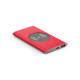 Power bank CASSINI 4 000 mAh avec chargeur sans fil 5W en aluminium recyclé - BCM Goodies