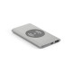 Power bank CASSINI 4 000 mAh avec chargeur sans fil 5W en aluminium recyclé - BCM Goodies