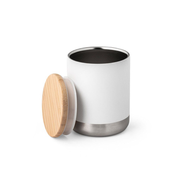 Verre en acier inoxydable recyclé à double paroi - NORRE TUMBLER 370 mL - Objet personnalisable pour événements professionnels