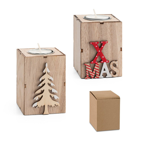 Support bougie personnalisable pour événements d'entreprise et cadeaux clients - BCM Goodies