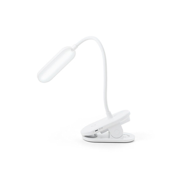 Lampe de bureau portable NESBIT II en rABS 65% - Idéal pour éclairer votre espace de travail avec style