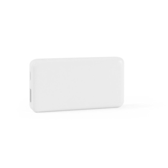 Batterie nomade SHERYL en ABS recyclé 4000 mAh - Objet publicitaire durable pour entreprise