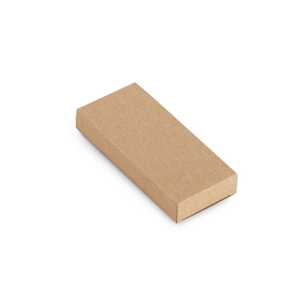 Batterie nomade SHERYL en ABS recyclé 4000 mAh - Objet publicitaire durable pour entreprise
