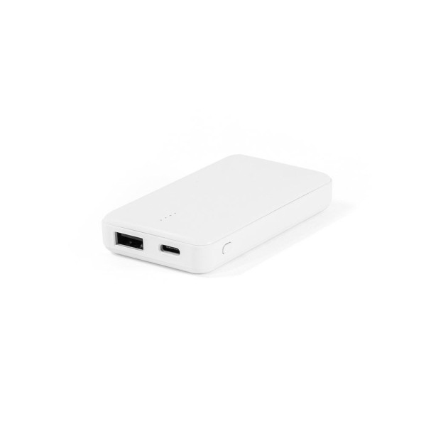 Batterie nomade SHERYL en ABS recyclé 4000 mAh - Objet publicitaire durable pour entreprise