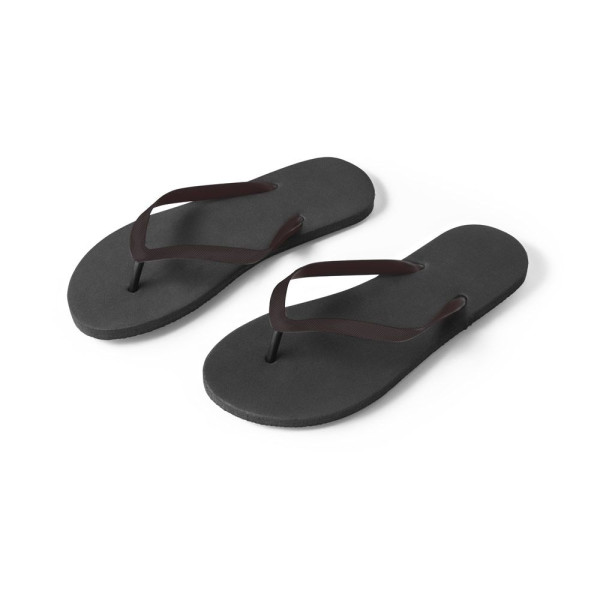 Pantoufles personnalisables MAUPITI L / XL pour cadeaux d'entreprise - BCM Goodies