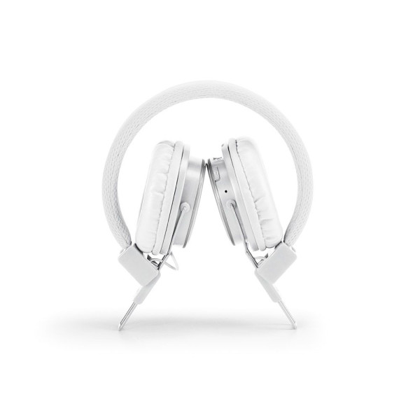 Casque audio pliable et ajustable en ABS BARON - Accessoire personnalisable pour entreprise
