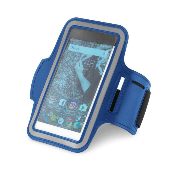 Brassard CONFOR en PU et coque souple pour smartphone 65 - Accessoire publicitaire pour entreprise