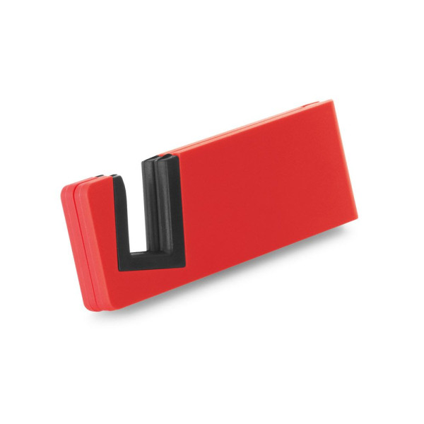 Support pour téléphone portable HOOKE en ABS et TPR - Accessoire personnalisable pour événements d'entreprise