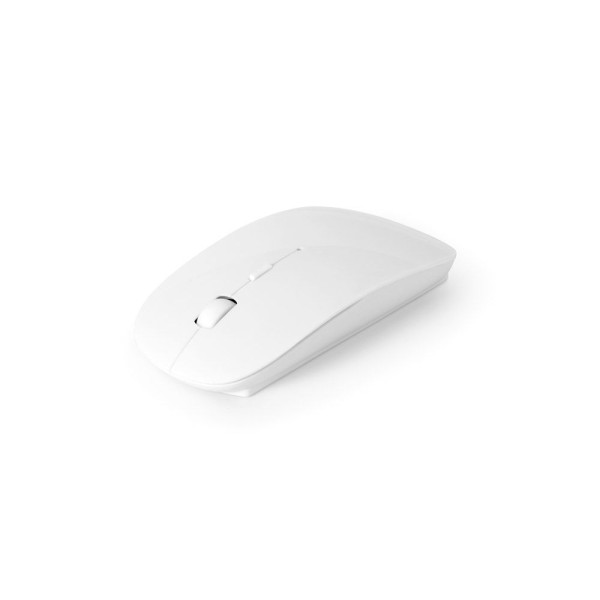 Souris sans fil en ABS recyclé à 100% pour une communication responsable - BCM Goodies