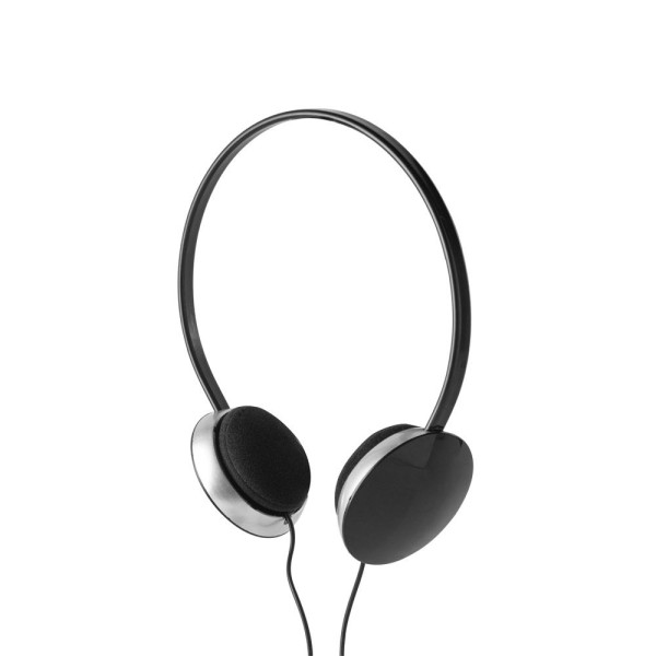 Casque VOLTA avec câble de 1.2 m en ABS - Produit hi-tech personnalisable pour entreprises et organisations