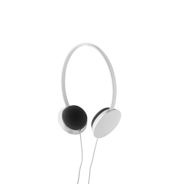 Casque VOLTA avec câble de 1.2 m en ABS - Produit hi-tech personnalisable pour entreprises et organisations