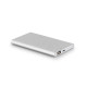 Power bank Slim de 4 000 mAh de MARCET - Accessoire écologique pour entreprises et événements