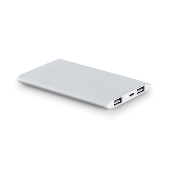 Power bank NOBEL 7200 mAh en aluminium recyclé - BCM Goodies