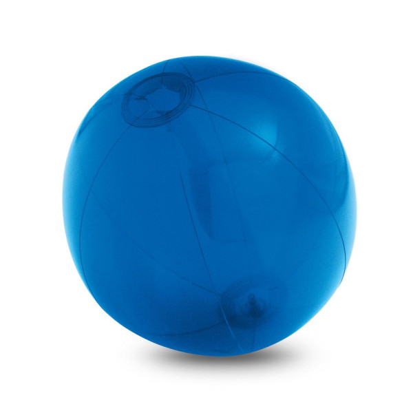 Ballon de plage gonflable en PVC translucide PECONIC - Soleil et pluie - BCM Goodies