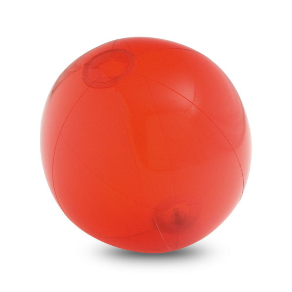 Ballon de plage gonflable en PVC translucide PECONIC - Soleil et pluie - BCM Goodies