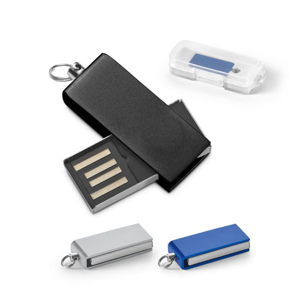 Stylo USB personnalisable en aluminium SIMON 8GB - BCM Goodies