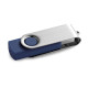 Clé USB personnalisable CLAUDIUS 4GB avec attache en métal - BCM Goodies