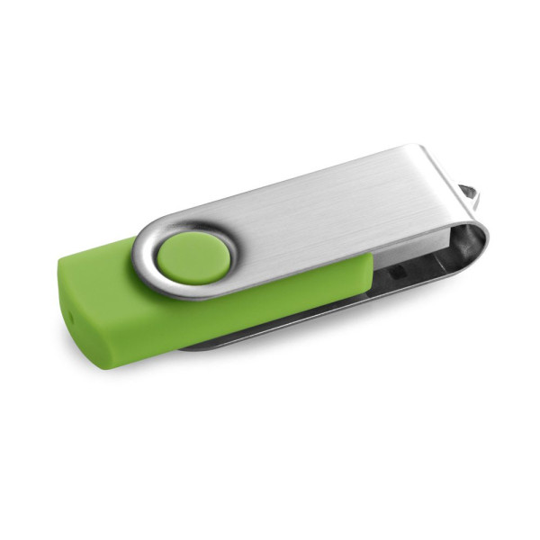 Clé USB personnalisable CLAUDIUS 4GB avec attache en métal - BCM Goodies