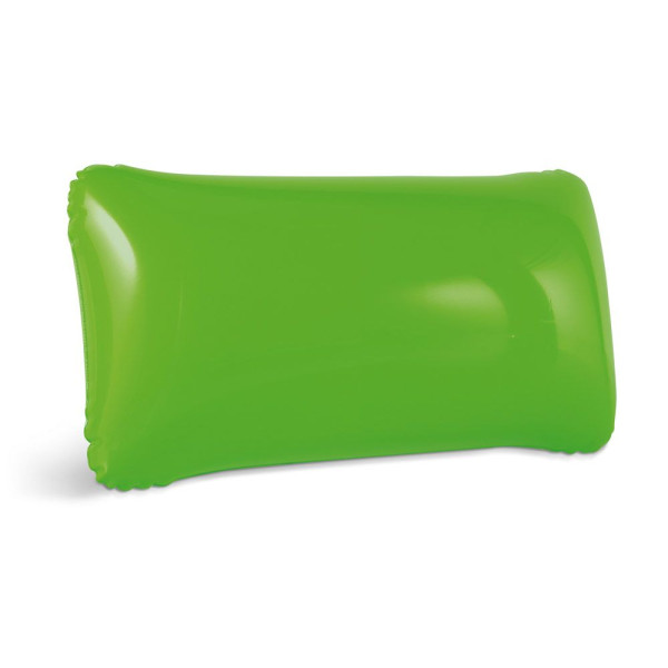 Coussin de plage gonflable personnalisable en PVC opaque TIMOR - Soleil et Pluie