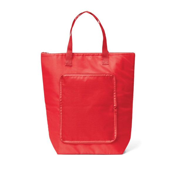 Sac thermique pliable en polyester 210D 15 L MAYFAIR - Accessoire publicitaire pratique et personnalisable