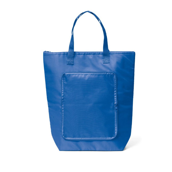 Sac thermique pliable en polyester 210D 15 L MAYFAIR - Accessoire publicitaire pratique et personnalisable