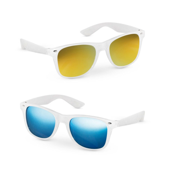 Lunettes de soleil MEKONG en PC avec monture translucide - Accessoires parfaits pour événement d'entreprise - Soleil et plu