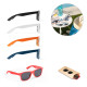 Lunettes de soleil SALEMA en polyester recyclé - Objets publicitaires éco-responsables et personnalisables