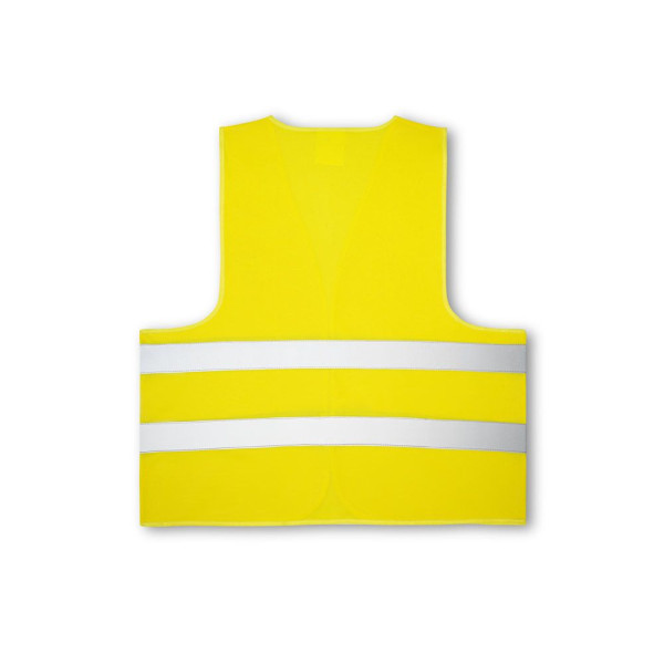 Gilet haute visibilité 100% polyester YELLOWSTONE pour entreprise - BCM Goodies