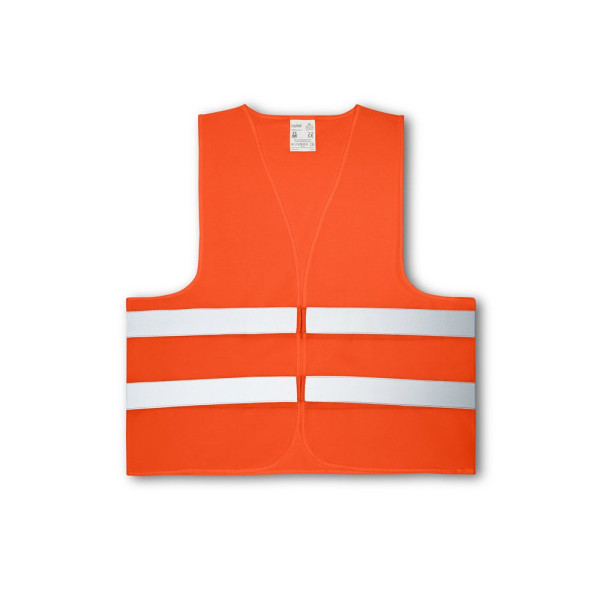 Gilet haute visibilité 100% polyester YELLOWSTONE pour entreprise - BCM Goodies