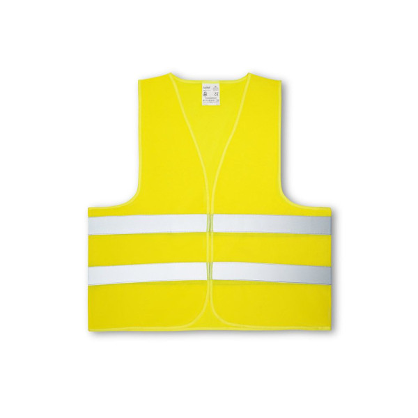 Gilet haute visibilité 100% polyester YELLOWSTONE pour entreprise - BCM Goodies