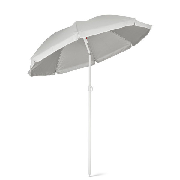 Parasol inclinable personnalisable PARANA 210T avec doublure argentée - BCM Goodies