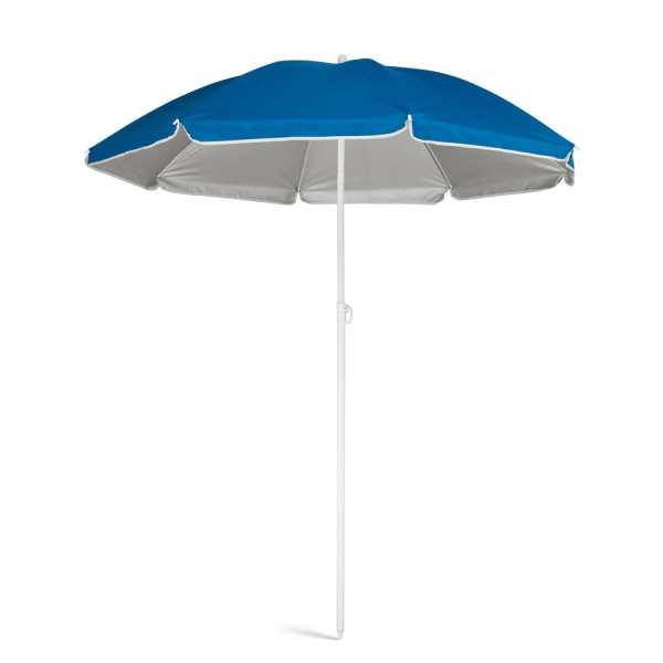 Parasol inclinable personnalisable PARANA 210T avec doublure argentée - BCM Goodies