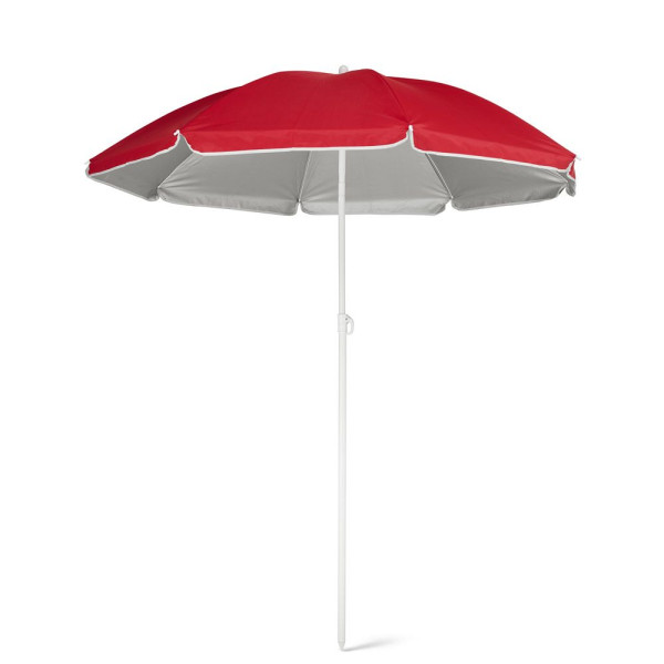 Parasol inclinable personnalisable PARANA 210T avec doublure argentée - BCM Goodies