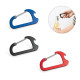 Mousqueton avec décapsuleur en aluminium pour porte-clés - Accessoire polyvalent et pratique | BCM Goodies