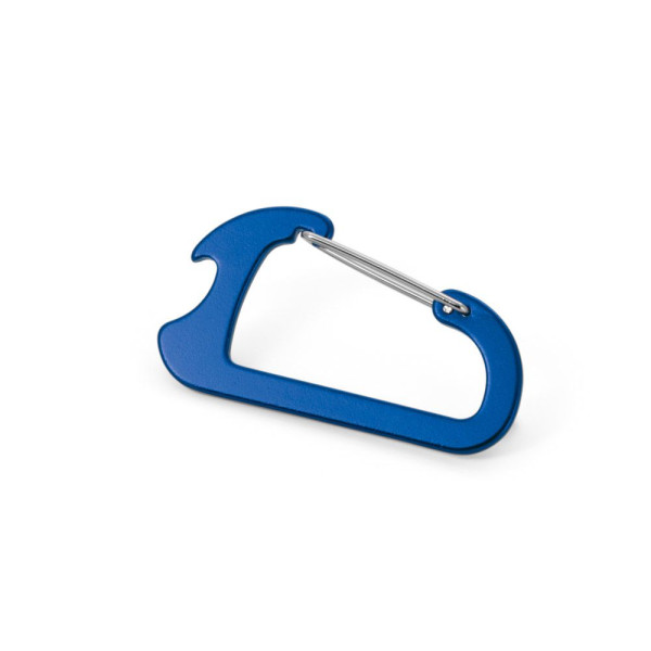 Mousqueton avec décapsuleur en aluminium pour porte-clés - Accessoire polyvalent et pratique | BCM Goodies