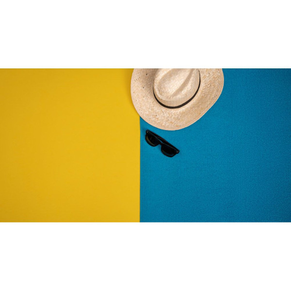 Serviette de plage en microfibre California (250 g/m²) - Personnalisable pour entreprise