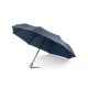 Parapluie pliable en polyester recyclé RIVER - Accessoire durable pour entreprise