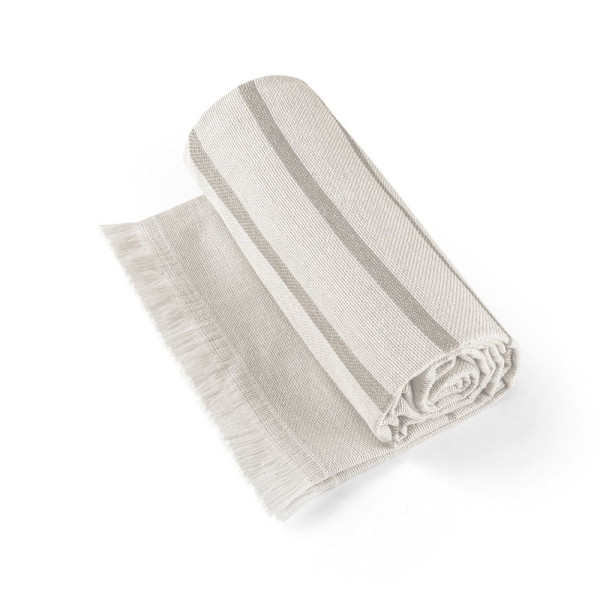 Serviette multifonctionnelle CAPLAN en coton léger et recyclé - Idéale pour événements d'entreprise
