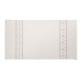 Serviette de toilette et de bain MALEK en coton léger et résistant - Soleil et pluie