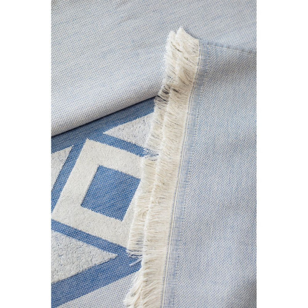 Serviette de toilette et de bain MALEK en coton léger et résistant - Soleil et pluie