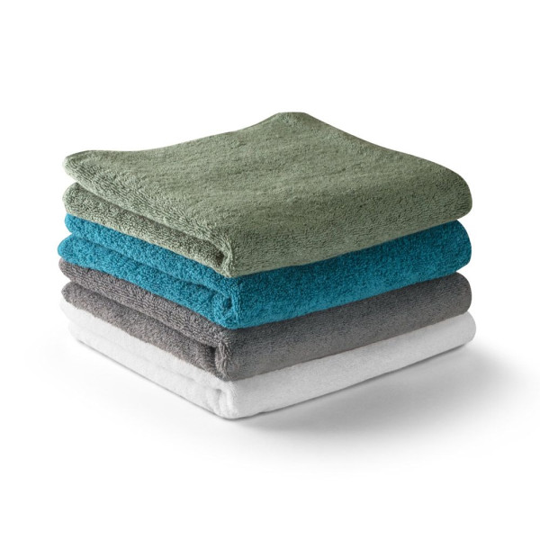 Serviette de bain en coton et coton recyclé pour entreprise - BARDEM L.