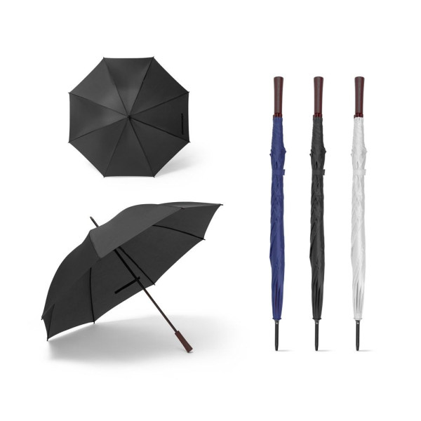 Parapluie ZANE en polyester 190T pour entreprise et cadeaux clients - BCM Goodies