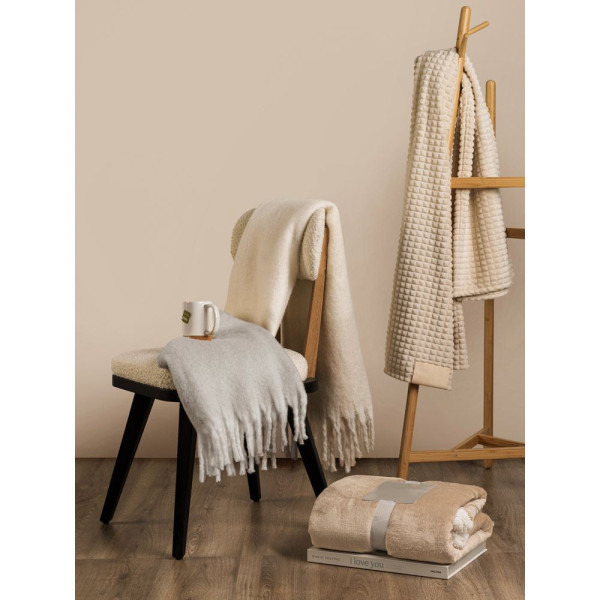 Couverture en polyester recyclé 300 g/m² Maison - BCM Goodies