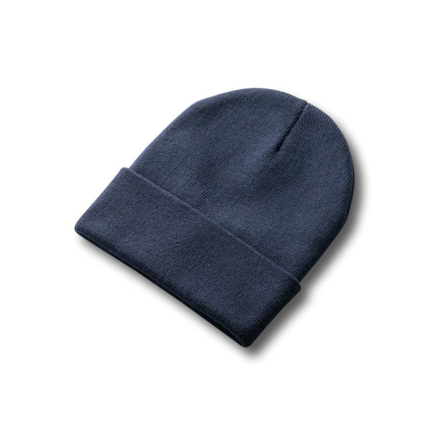 Bonnet unisexe en polyester recyclé CARL - Accessoire publicitaire durable pour entreprises responsables