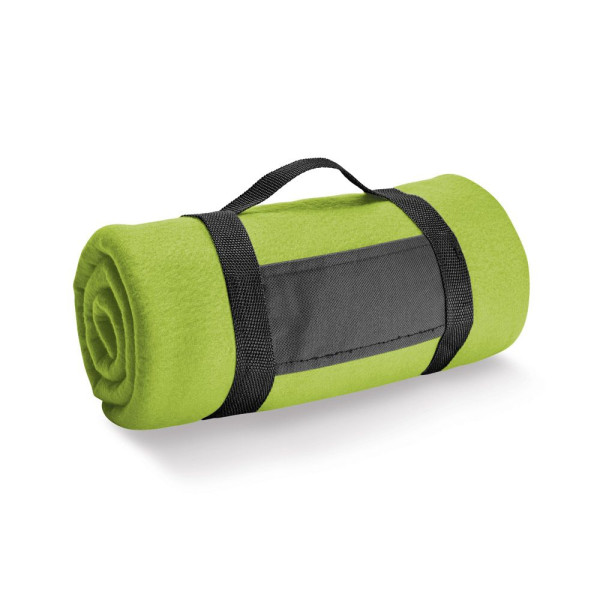 Couverture polaire THORPE (180 g/m²) avec poignée amovible - Sports et plein air | BCM Goodies