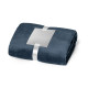 Couverture polaire DYLEAF (240 g/m²) avec ruban pour carte de personnalisation - Maison