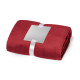 Couverture polaire DYLEAF (240 g/m²) avec ruban pour carte de personnalisation - Maison